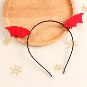 Halloween Fledermaus Flügel Haarreif roter Filz Haarreifen gruselige Party Kostüm Haarschmuck