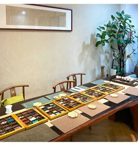 Houten kraal display tray DIY sieraden ontwerp board gereedschap lade handgemaakte organisator