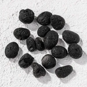 Natural Black Tektite Raw Stone Specimen Irregular Glass Meteorite For Aromatherapy Diffuser Home Decor Healing Crystal
