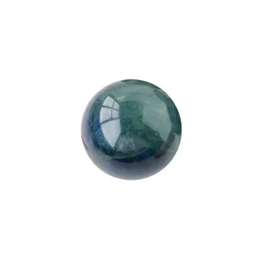 Natural Blue Green Fluorite Crystal Sphere Polished Gemstone Sphere Home Office Decor