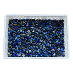 Natural Lapis Lazuli Polished Stone Blue Crystal Gemstone For DIY Pendants Yoga Meditation Healing Energy Stone Home Decor