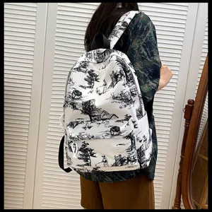 Vintage retro sakidio platis me pastoral print casual gia gynaikes kai antres!