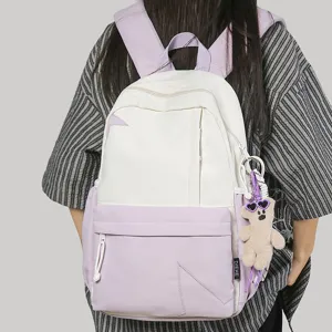 Casual large capacity fashion backpack for women minimalist school bag travel daypack
