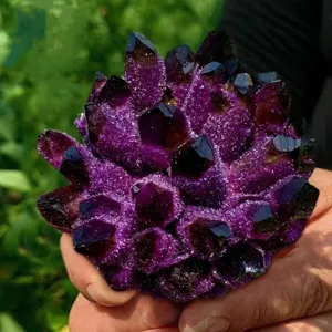 Natürliche Amethyst Kristall Cluster Mineral Probe für Heimtextilien Dekoration Heilstein.