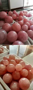 Natural rose quartz crystal sphere raw stone polished crystal ball home decor wholesale