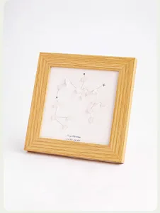 Handgemachter Schuetze Sternbild Kristall Stein Bilderrahmen Holz Tisch Deko Display Stand