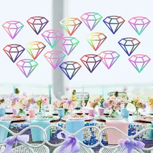 Diamant Spirale Hängende Ornamente Laser Gold Silber Party Decke Dekorationen Für Hochzeit Geburtstag Raum Dekor
