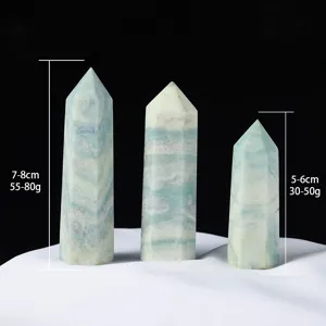 Natürlicher Sodalith Einspitziger Kristallstab Hexagonales Prisma Heilstein Obelisk Turm Für Haus Büro Dekoration Mineralienprobe