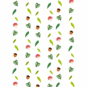 Lente papier slingers banner voor kind verjaardag feest hangende decoratie bos stijl