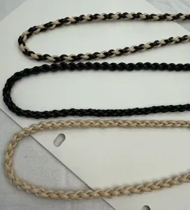 Handmade braided waist rope bohemian vintage tassel waist chain for women skirt dress accessory