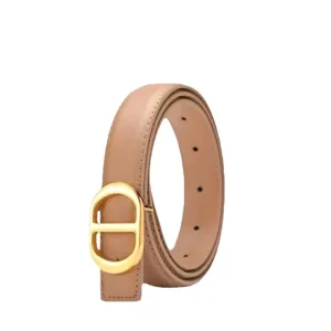 Ceinture en cuir véritable pour femme style rétro vintage accessoire élégant mode