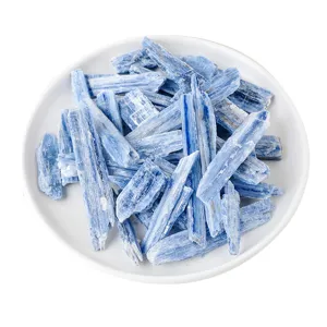 Natürlicher blauer Kyanit Rohkristall Mineralien Muster für Sammlung und Schmuckherstellung.
