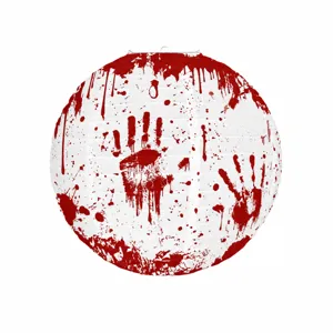 Halloween paper lantern bloody handprint spooky party hanging decoration ghost festival prop