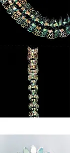 Holographic film butterfly garland dazzling hanging decoration for party wedding and birthday.