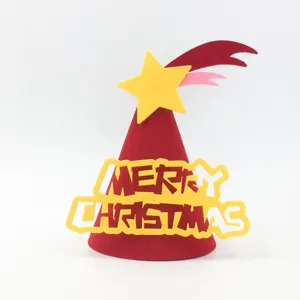 Mini Kinder Weihnachtsmuetze Filz Party Deko Hut fuer Schulkinder Auftritt Requisite