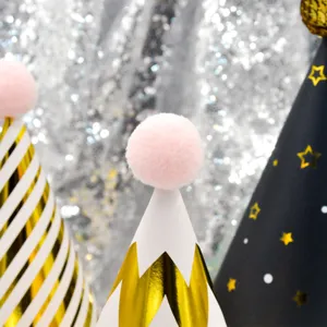 Birthday party hat cute children baby first birthday celebration cake hat festive decoration