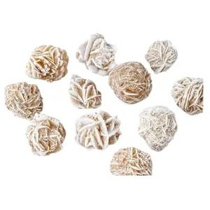 Spécimen de pierre minérale brute en cristal de rose des sables de collection