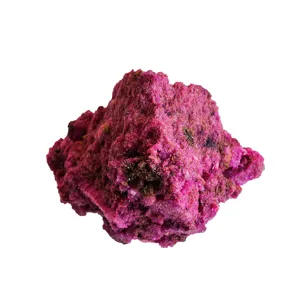 Natürlicher Rubin Rohstein Mineralien Exemplar rosa Korund Kristall Handwerk Heim Aquarien Dekor