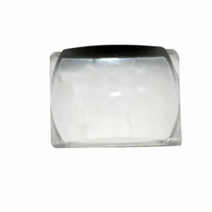 Testa di timbro in silicone trasparente per strumenti di trasferimento unghie dettaglio.