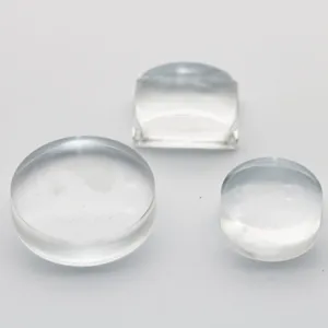 Testa del Timbro per Unghie in Silicone Trasparente Testa di Stamping Gel Chiara Trasferimento di Motivo Strumento Manicure