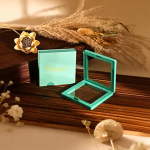 PE Folie Schmuck Display Box schwebend klar Aufbewahrung Box für Ohrringe Ringe Ketten