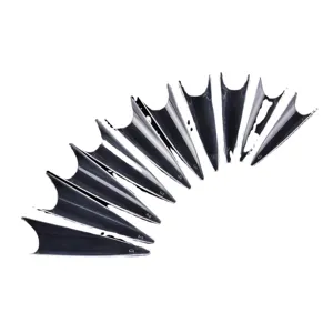 Lange Stiletto Nagelspitzen Full Cover künstliche Nägel für Nagelverlängerung Design.