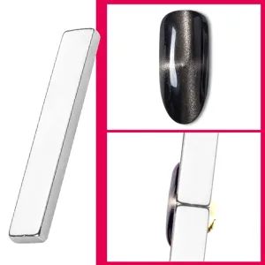 Nail Magnet Stick For Cat Eye Gel Polish Strong Magnetic Tool Professional Nail Art Accessories Silver