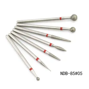 7-piece set of nail drill bits diamond carbide bits for manicure and pedicure care tool