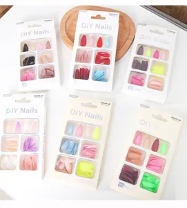 DIY set apo pseftika nychia xromatista mytera koutia poikilia mankiour salon 96tm