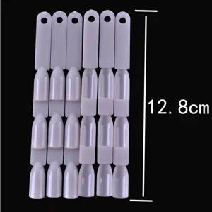 Kunststof nagel display sticks kleurenkaart oefen tips waaier vormig manicure gereedschap