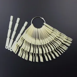 Nagellak Kleurenkaart 3 Lagen Vormig Weergavebord Plastic Praktijk Tips Nail Art Weergave Tool Houder