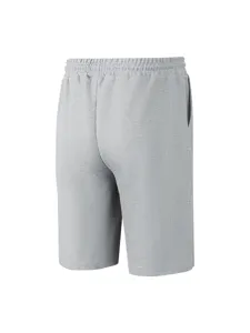 Men's casual summer quick-dry solid color waffle beach shorts with elastic waist and pockets.