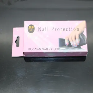 Nail protection covers anti-scratch finger caps manicure tools 10pcs per box packaging display