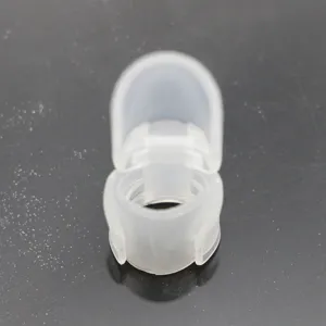 Transparent silicone nail protection cover anti-scratch nail guard clip for manicure care.