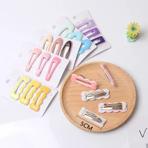 Pinzas de pelo de nube pastel clips BB dulces accesorios para el cabello detalle 5cm