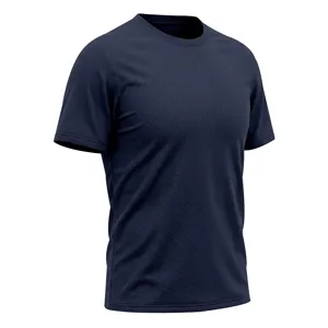 Men's breathable mesh quick dry short sleeve athletic t-shirt for fitness gym workout.