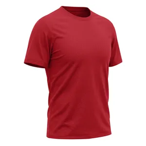 Men breathable mesh quick drying short sleeve t shirt athletic fitness sports gym apparel