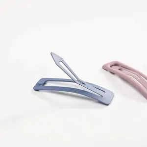 Fermaglio per capelli opaco minimalista colorato BB clip carina per donna styling quotidiano
