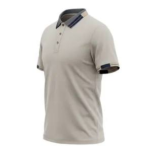 Polo de golf de secado rápido para hombre, camiseta deportiva casual de manga corta y cuello.