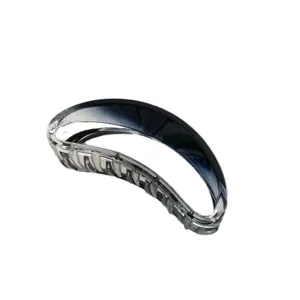 13cm gradient hair claw clip large minimalist shark clip elegant back head hair accessory