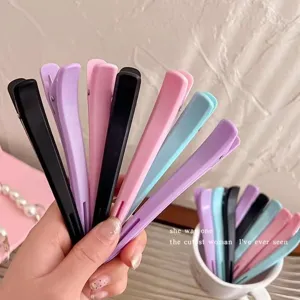 Μεγάλα Πλαστικά Κλιπ Μαλλιών Πάπιας Αδιάσπαστα Κλιπ Styling Μακιγιάζ Φαρσίες Τσιμπιδάκια Μαλλιών Για Γυναίκες Αξεσουάρ Μαλλιών