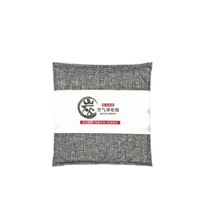 Activated bamboo charcoal bag for car air purification, odor removal and formaldehyde.