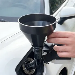 Großer Einziehbarer Auto Betankungstrichter Kunststoff Automobil Öltrichter Mit Filter Freihändiges Design