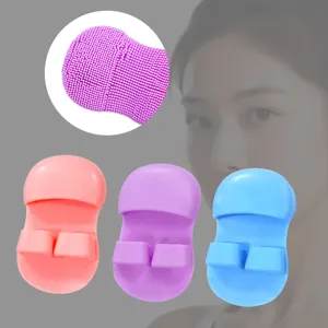 Mini Siliconen Gezichtsreinigingsborstel Zachte Haren Gezichtsreiniger Massage Make-up Remover Mee-eters Reinigingshulpmiddel
