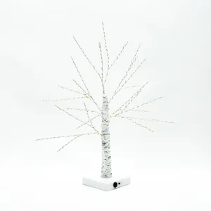 LED Copper Wire Birch Tree Light Holiday Atmosphere Decorative Lamp Simulation Landscape Lamp