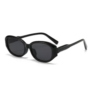 Retro Cat-Eye Sonnenbrille für Damen und Herren, stilvoller schmaler Rahmen UV-Schutz.
