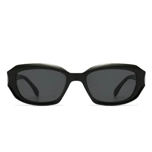 Unregelmäßige Kleine Quadratische Rahmen Jelly Sonnenbrille Punk Street Style Anti-UV Hip Hop Brille Für Herren Damen Trend