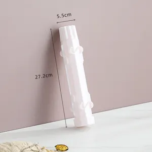 Detailed view of plastic sushi bazooka mold, showing size 27.2cm height and 5.5cm diameter.