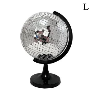 Globo terraqueo bola disco espejo decoracion de escritorio oficina regalo original