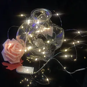 LED string lights battery operated fairy lights for room decor party holiday lighting